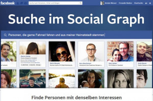 Facebook wird zur Suchmaschine - Graph Search soll Sie heißen