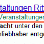 Google Sitelinks, Rich Snippets und Universal Search