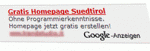 Gratis Homepage Südtirol oder \